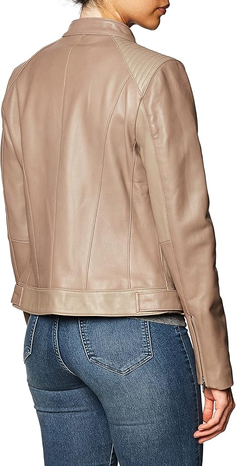 womens Leather Racer Jacket - Leather Jacket Women Love to Have in Their Closet