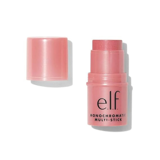 e.l.f. Monochromatic Multi Stick, Luxuriously Creamy & Blendable Color, Designed for use on eyes, lips, and cheeks