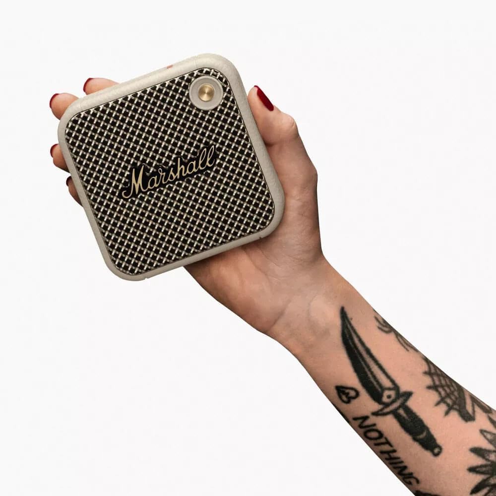 Marshall Willen Portable Bluetooth Speaker, Playtime That Won't Let You Down