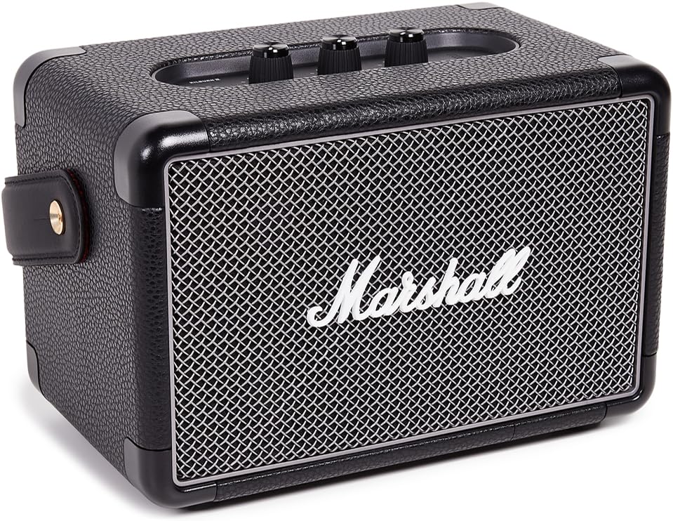 Marshall Acton III Bluetooth Home Speaker, Black With next-generation Bluetooth 5.2 And The 3.5 mm Input,