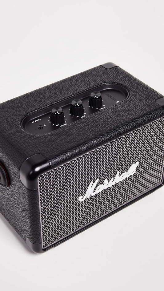 Marshall Acton III Bluetooth Home Speaker, Black With next-generation Bluetooth 5.2 And The 3.5 mm Input,