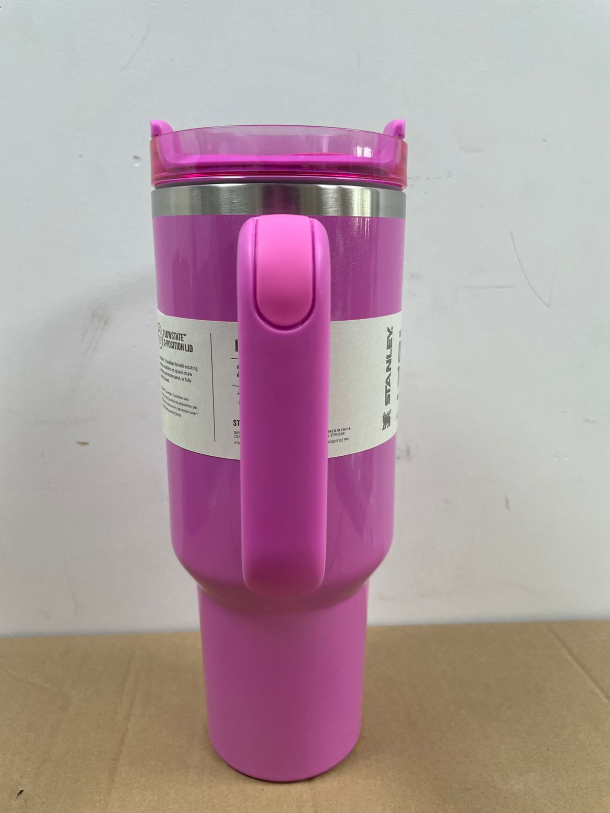 Stanley 40oz FUCHSIA PINK Quencher H2.0 Tumbler